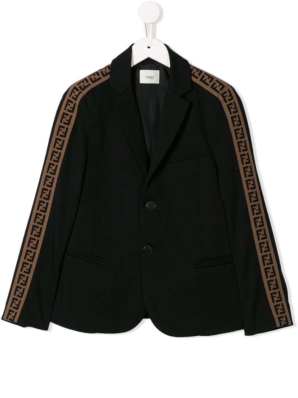 Fendi Kids блейзер с логотипом Fendi Kids блейзер с логотипом