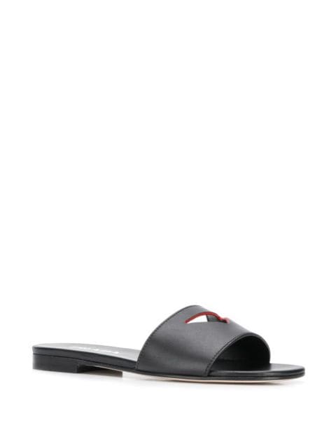 prada cut out sandals