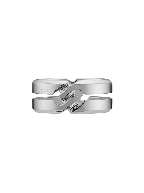 Gucci Knot Silver Ring - Farfetch