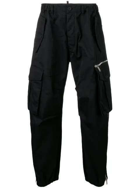 DSQUARED2 straight-leg cargo trousers