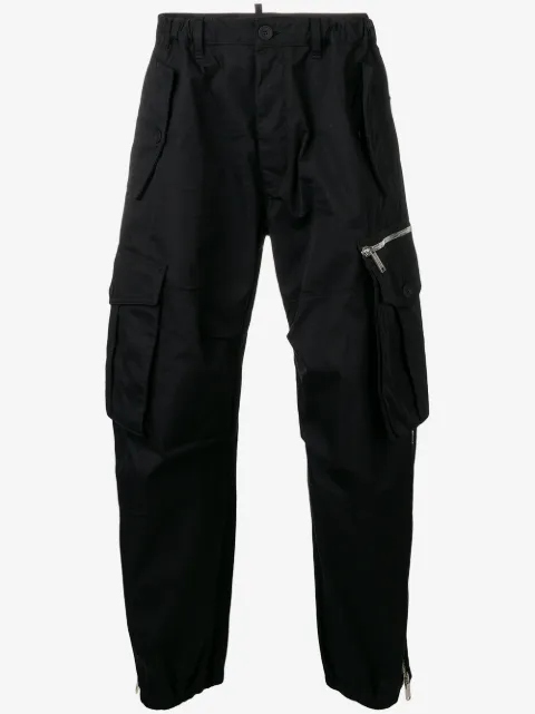 DSQUARED2 straight-leg cargo trousers
