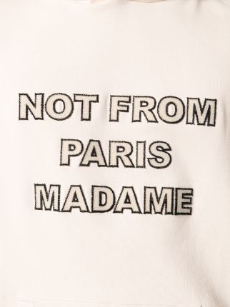 Not from Paris madame连帽衫展示图