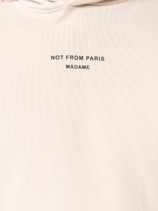 Not from Paris madame连帽衫展示图