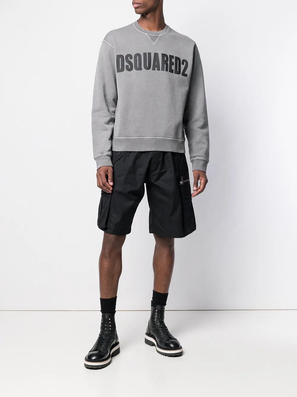 фото Dsquared2 толстовка с логотипом