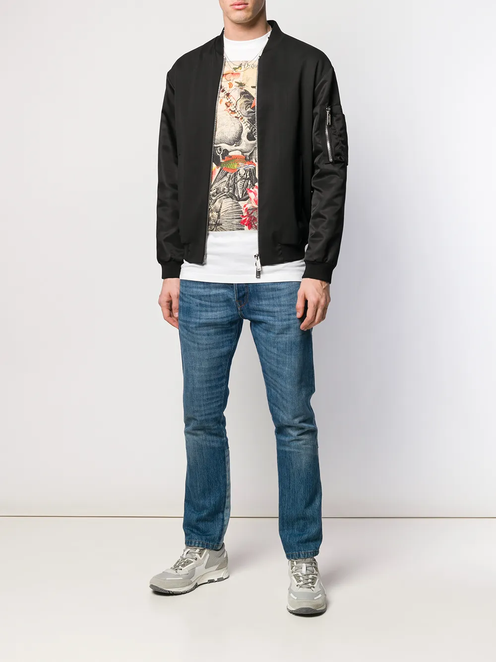 фото Dsquared2 футболка с принтом
