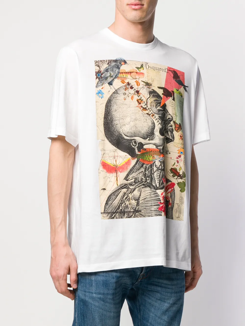 фото Dsquared2 футболка с принтом