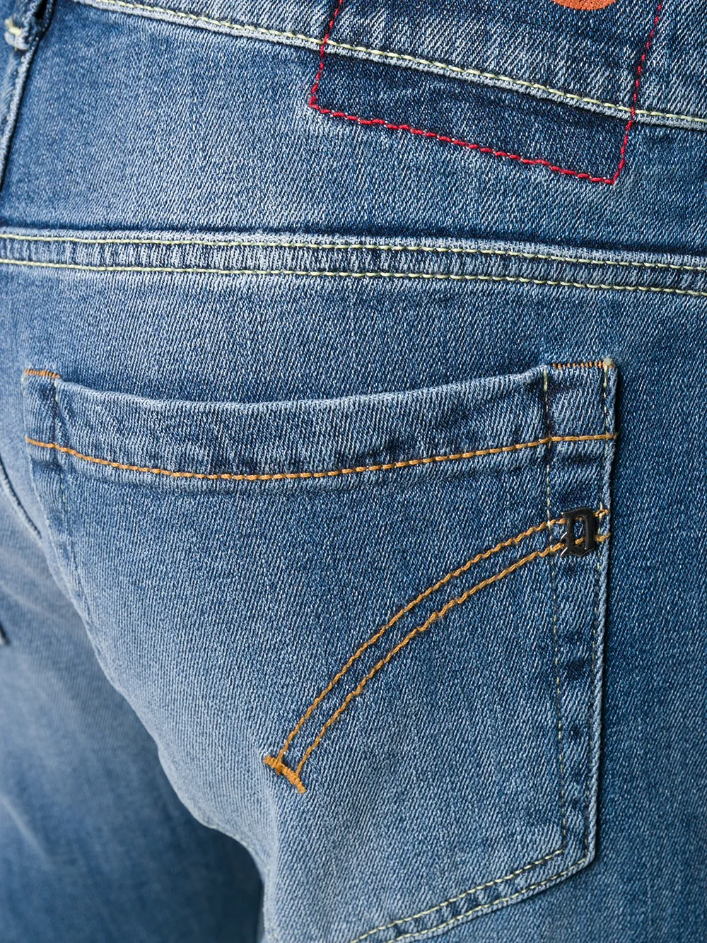 DONDUP George slim-fit jeans Blauw