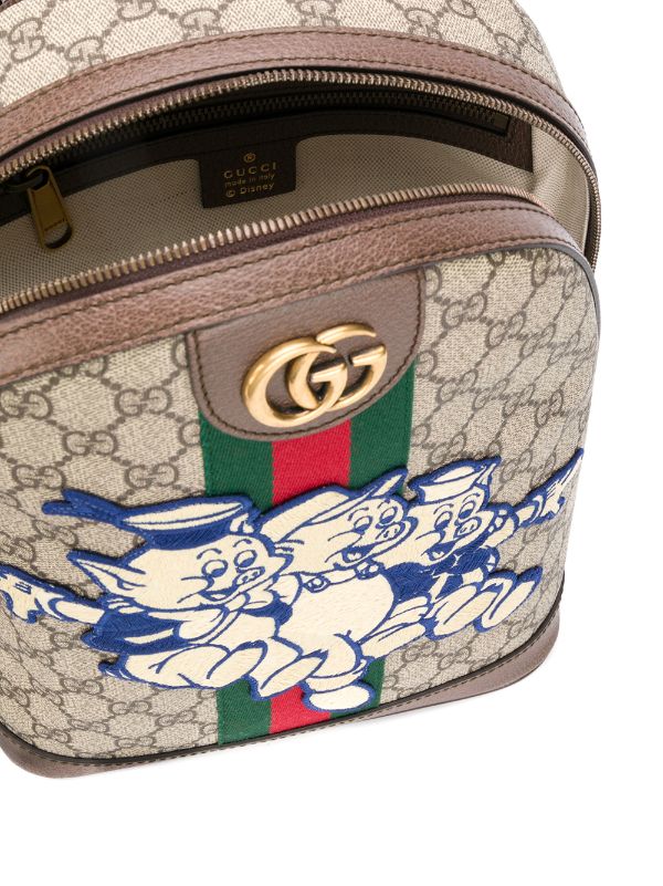 gucci disney pig backpack