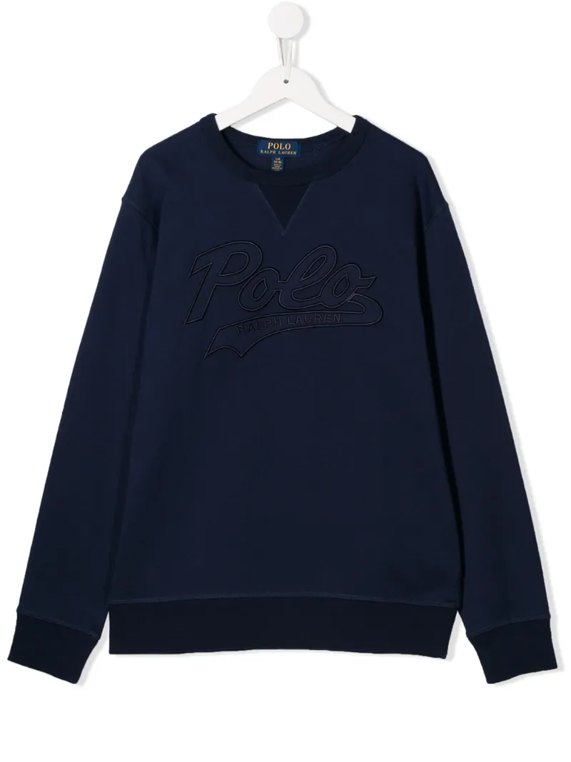 Ralph Lauren Kids толстовка с вышитым логотипом