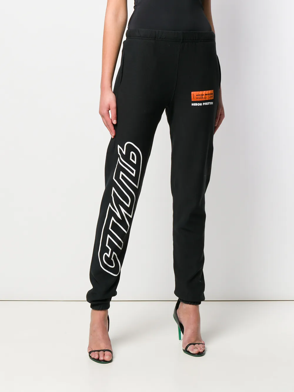  Heron Preston Jogginghose Mit Logo   Schwarz 