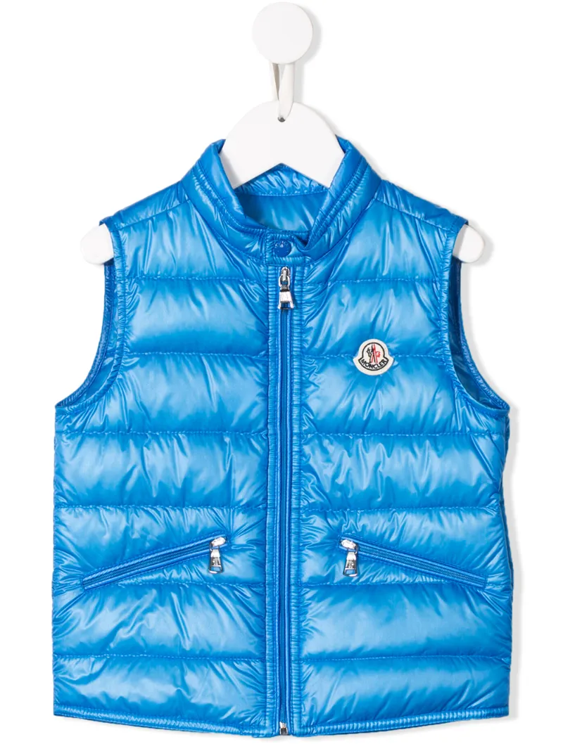 Moncler Kids дутый жилет