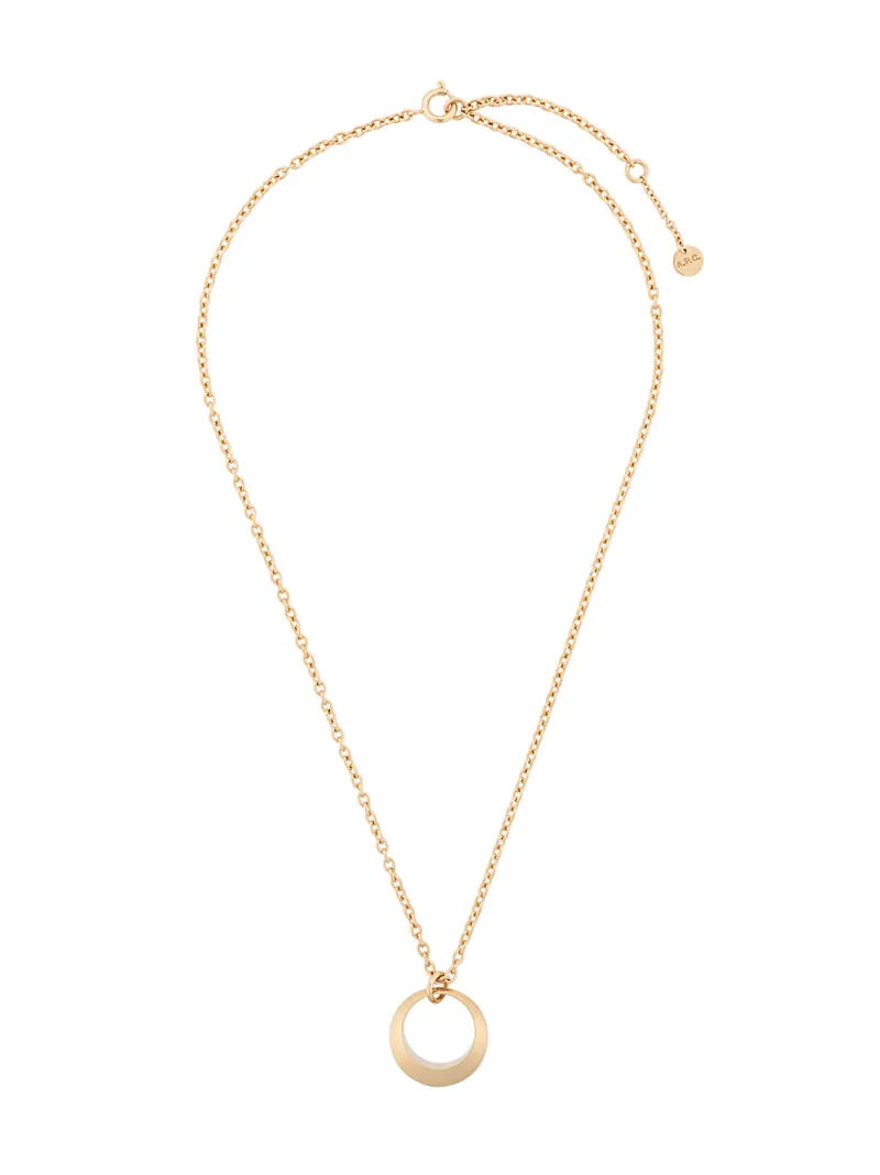 A.P.C. колье с круглым кулоном