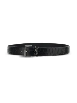 Saint Laurent クロコエンボス ベルト 通販 - FARFETCH