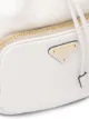 Prada logo bucket bag