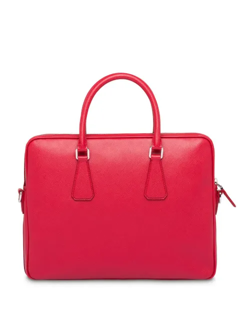 prada saffiano briefcase