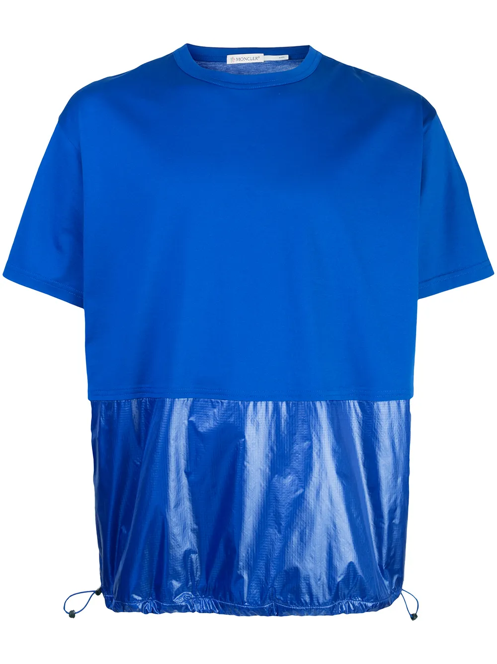 Moncler Hybrid Tシャツ - ブルー Moncler Hybrid Tシャツ - ブルー