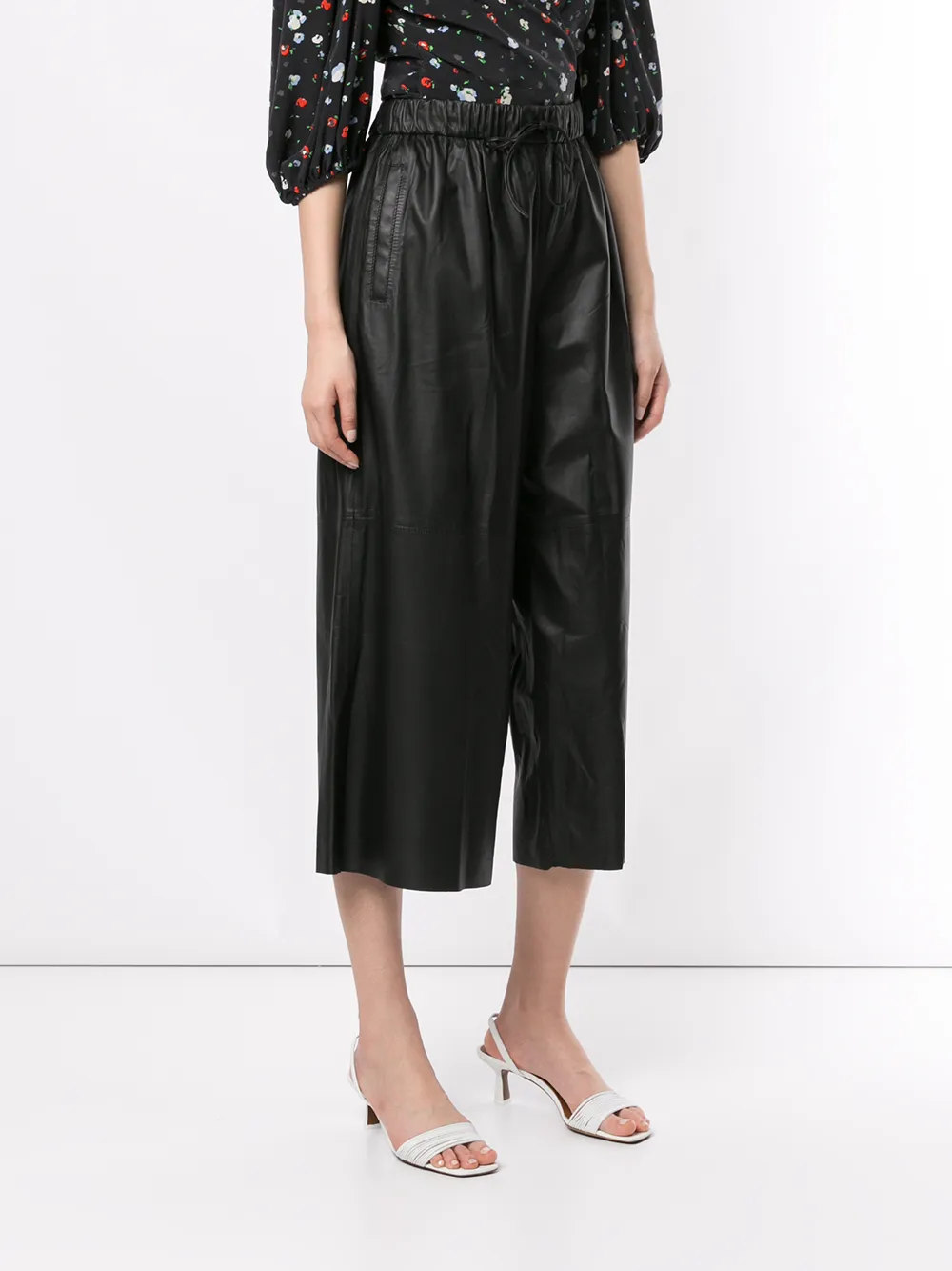 фото Yves salomon брюки с завышенной талией