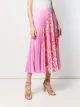 Valentino floral print midi skirt