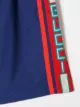 Gucci Kids شورت برمودا بشريط غوتشي