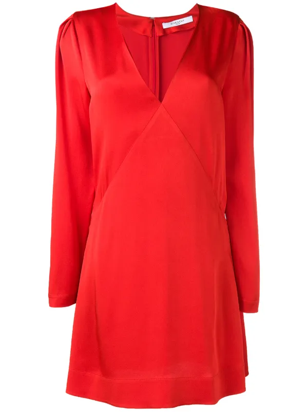 givenchy red dress