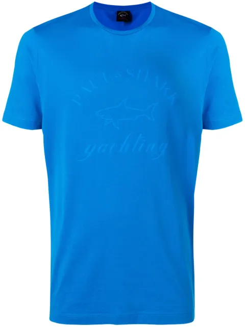 Paul & Shark tonal logo print T-shirt