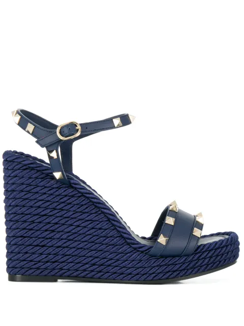 valentino garavani rockstud torchon sandals