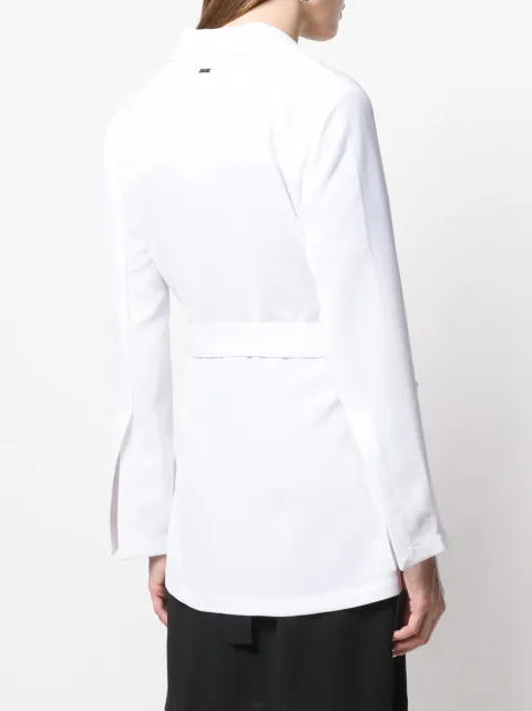 armani exchange white jacket