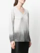 Fabiana Filippi lamé V-neck sweater