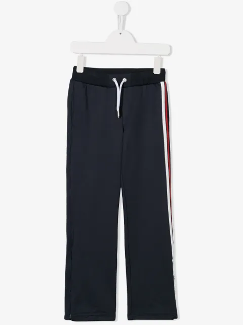 Givenchy Kids striped track jogging trousers