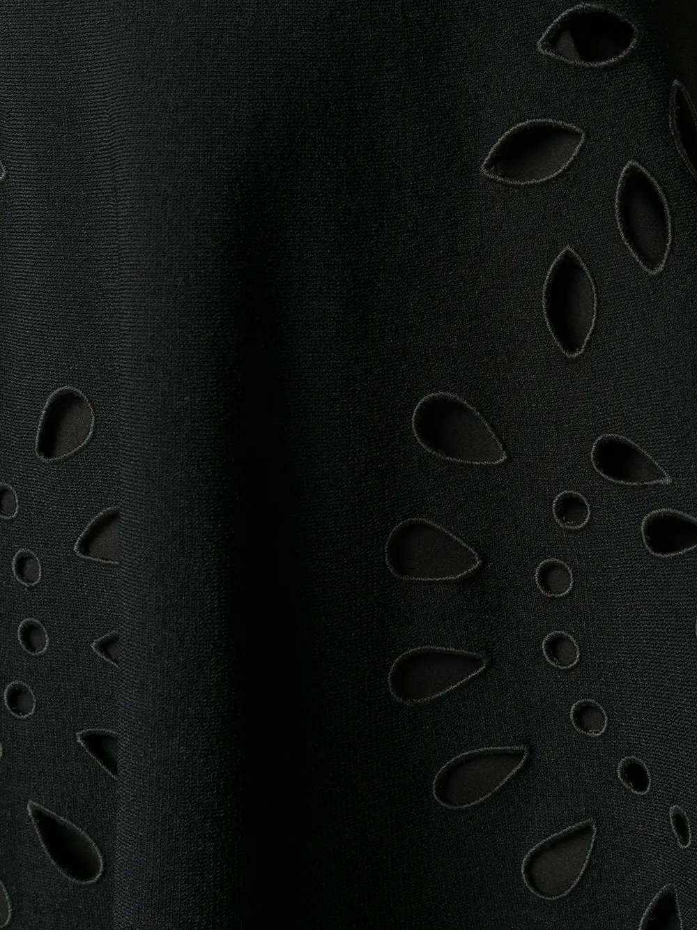 Valentino Garavani Jurk met borduursel Zwart