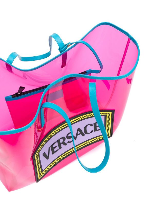 versace pvc tote