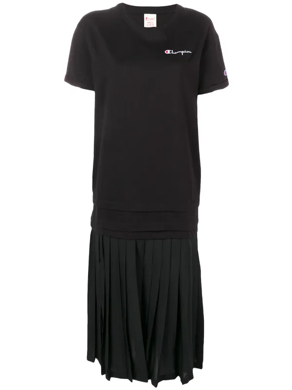 long black t shirt dress