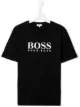 الصورة 1 من Boss Kids تيشيرت بطبعة شعار