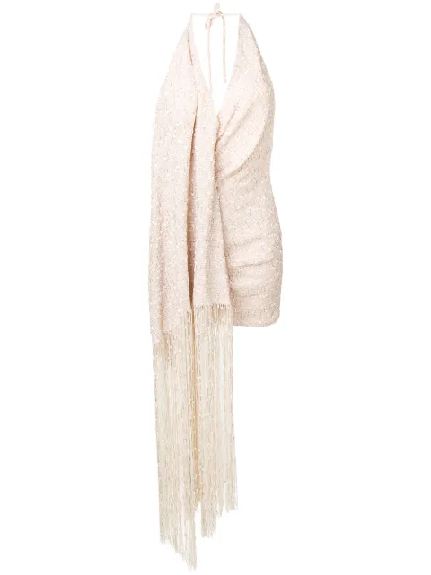 jacquemus draped dress