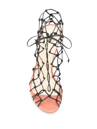 渔网设计及裸靴展示图