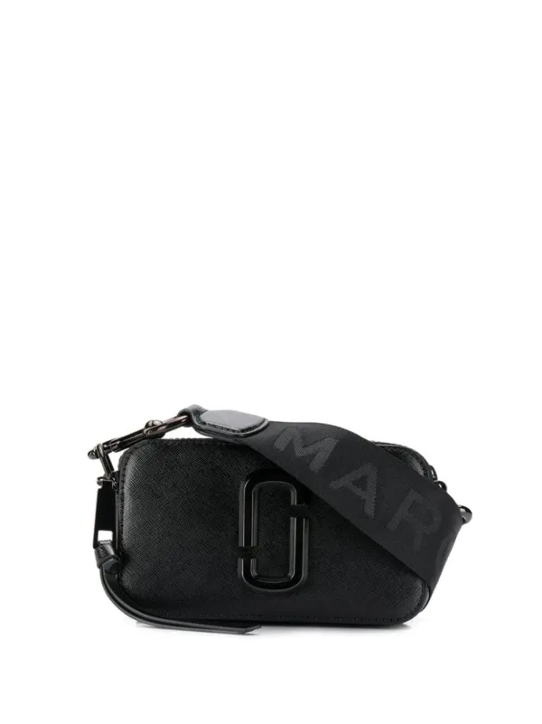 marc jacobs black snapshot bag