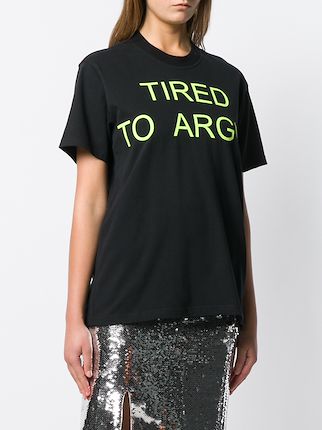 TRIED TO ARGUE超大款T恤展示图