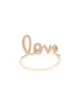 Image 1 of Sydney Evan 14kt yellow gold large diamond love ring