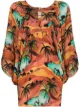 Image 1 of Chufy Oasis print batwing sleeve top