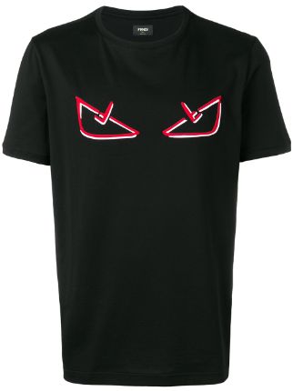 fendi t shirt red eyes