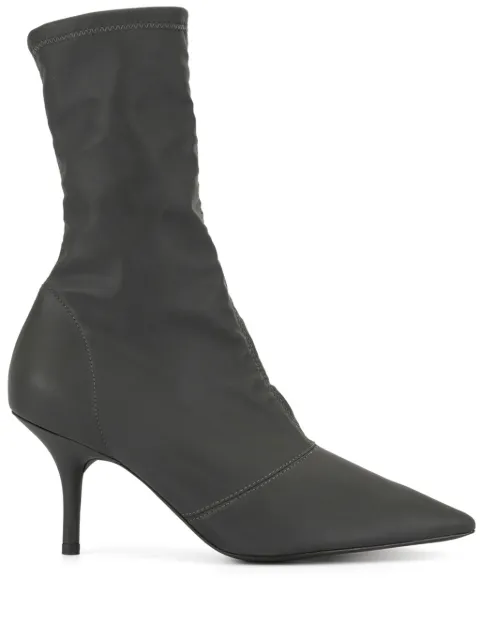 Shop black Yeezy stretch ankle boots 