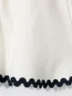Familiar تنورة بأطراف صدفية