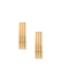 Nina Ricci Pre-Owned 1980's demi-hoop earrings - Gold