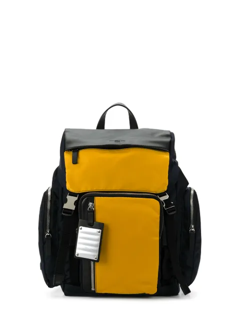 FPM - FABBRICA PELLETTERIE MILANO DOUBLE BUCKLE BACKPACK