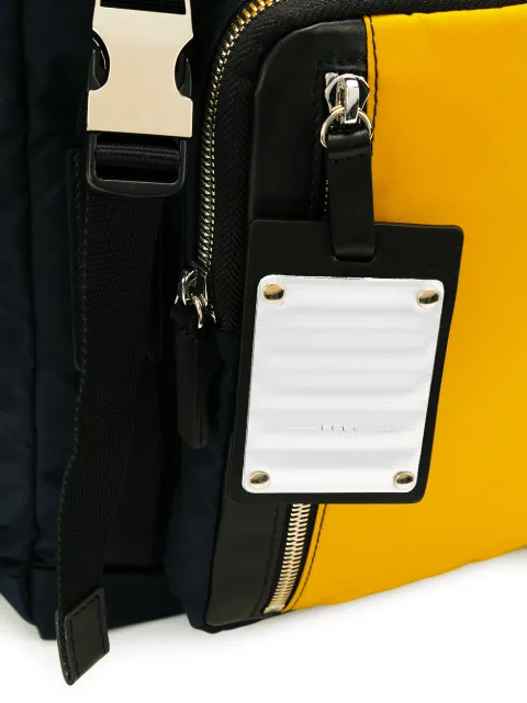 FPM - FABBRICA PELLETTERIE MILANO DOUBLE BUCKLE BACKPACK