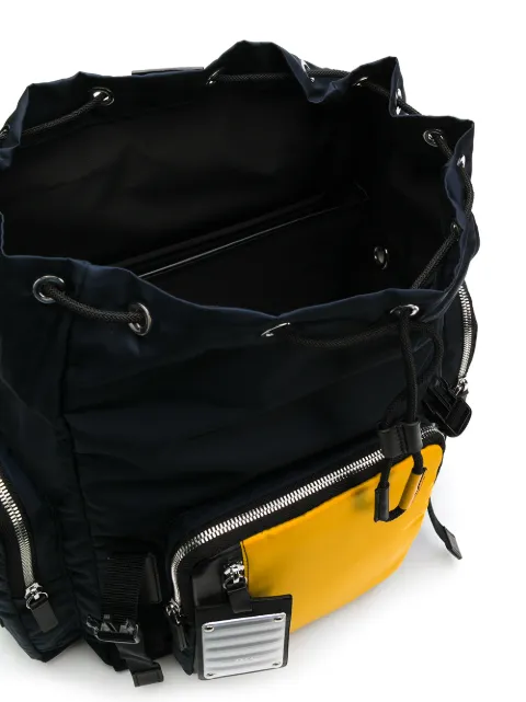 FPM - FABBRICA PELLETTERIE MILANO DOUBLE BUCKLE BACKPACK