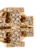 Tory Burch crystal logo stud earrings