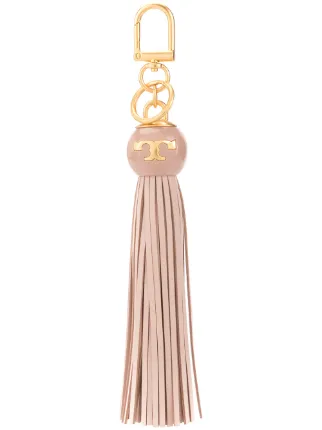 tory burch tassel keychain