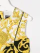 Young Versace sleeveless printed dress