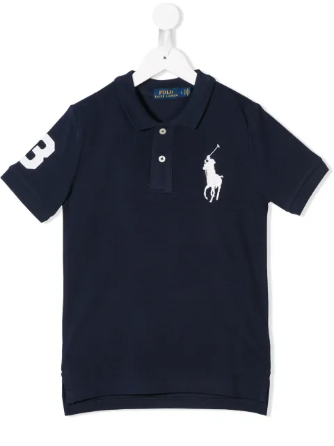 POLO RALPH LAUREN KIDS playera tipo polo con logo